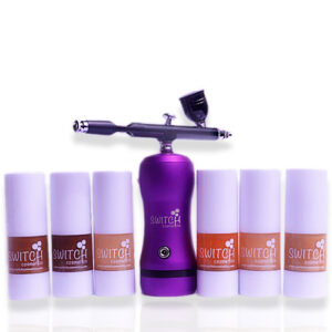 Portable Airbrush kit with foundation